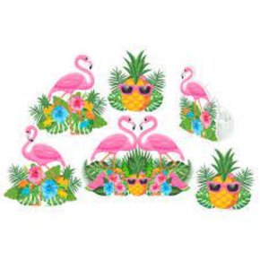 Kit Eva Flamingo 21 Itens R08617 Piffer