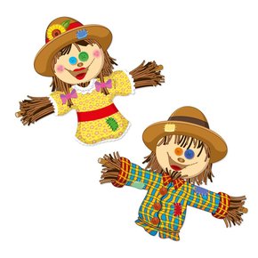 Kit Painel Decorativo Espantalho 2 Un  Kaixote