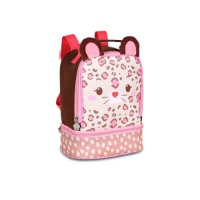 Lancheira Animais Rosa Pets Clio