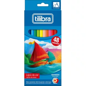 Lápis De Cor 48 Cores Académie Tilibra