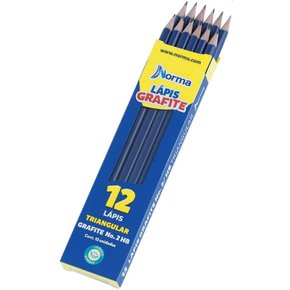 Lápis Grafite N 2 Hb 12 Unidades Norma