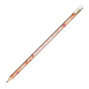 Lápis Grafite Preto Nº2 com Borracha Laranja Focus On The Good Gypsy Tilibra