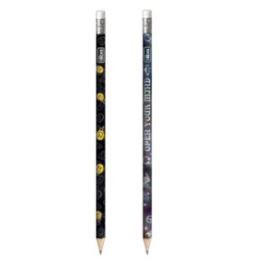 Lápis Grafite Preto Nº2 com Borracha Sortido Hype Tilibra