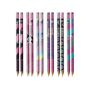 Lápis Preto com Borracha Unidade Sortida Rebecca Bonbon Skypaper