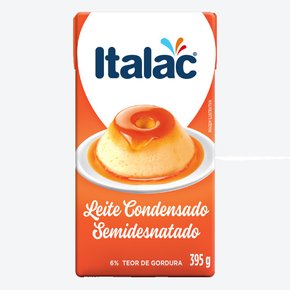 Leite Condensado Semidesnatado 395g Italac