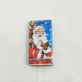 Lenço de Papel de Bolso 10 Uni Papai Noel Natalino Matsumoto