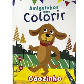 Livro Amiguinhos Para Colorir Cãozinho Todolivro
