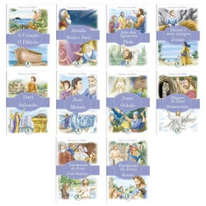 Livro Clássicos Da Bíblia Unidade Sortido SBN Editora