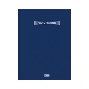 Livro Conta Corrente 1/4 100 Folhas Tilibra