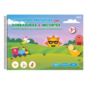 Livro "Contando Histórias com Dobraduras e Recortes 3 Anos" São Domingos