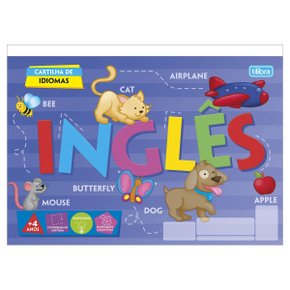 Livro de Atividades Inglês Capa Flexível 20 Folhas São Domingos