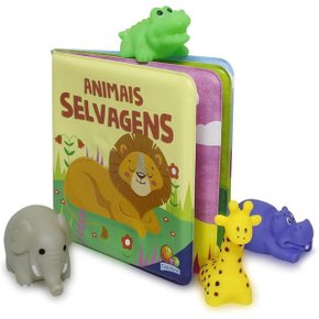 Livro de Banho "Animais Selvagens" Todolivro