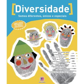 Livro Diversidade Somos Diferentes, Único e Especiais Ciranda Cultural