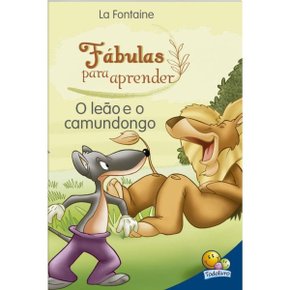 Livro "Fábulas para Aprender: O Leão e o Camundongo"