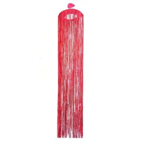 Lustre Metaloide Vermelho 1,60M Ref 298 Badulake
