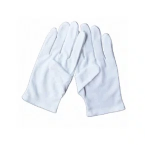 Luva Curta Branca Unidade
