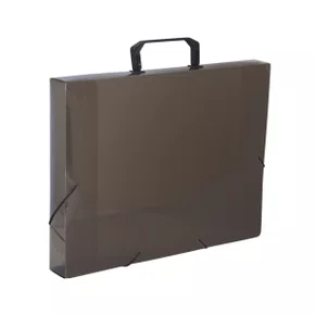 Maleta Plástica Polionda 4cm Preta DAC