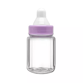 Mamadeira Lembrança S/ Decoração Lilás C/ 12 Unidades