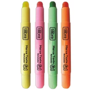 Marca Texto Gel EK-680 Sortido Tilibra