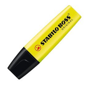 Marca Texto Stabilo Boss Original Amarelo Stabilo