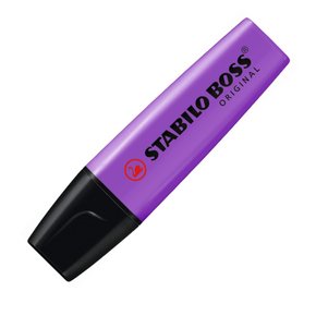 Marca Texto Stabilo Boss Original Roxo Stabilo