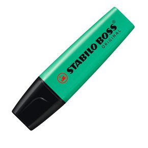 Marca Texto Stabilo Boss Original Verde Escuro Stabilo