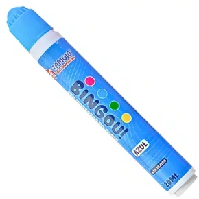 Marcador de Bingo Azul 20ml Unidade Tamoio