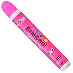 Marcador de Bingo Rosa 20ml Unidade Tamoio