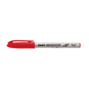 Marcador Permanente CD 2 mm Vermelho Pilot