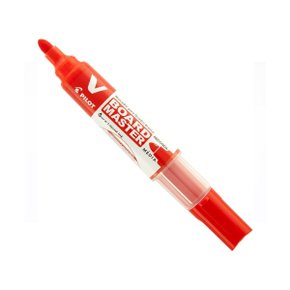 Marcador Quadro Branco Vermelho Recarregável Board Master Pilot