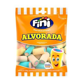 Marshmallow Alvorada Arco Íris 250G Fini