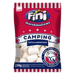 Marshmallow Camping Branco 250G Fini
