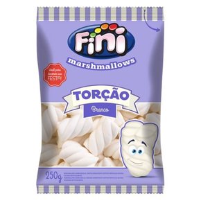 Marshmallow Torção Branco 250G Fini