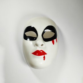 Máscara Arlequina Halloween Bazar Importadora