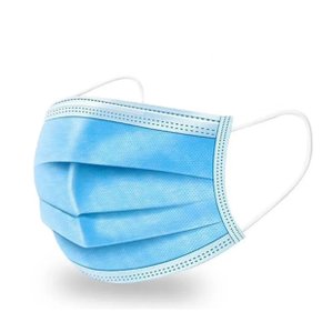 Máscara Cirúrgica Descartável Tnt Azul C/ 50un Hndesc
