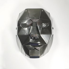 Máscara Rosto Preto Halloween Bazar Importadora