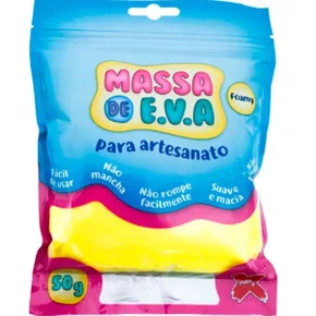 Massa De E.V.A. Amarela 50g Make+