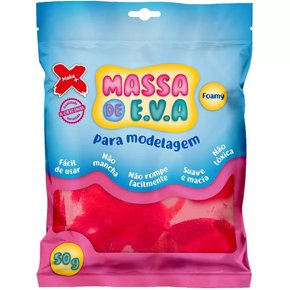 Massa De E.V.A. Vermelho 50g Make+