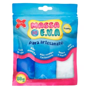 Massa de EVA 3 Tons Azul 50g Make +