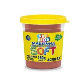 Massa De Modelar 150g Chocolate Soft Acrilex