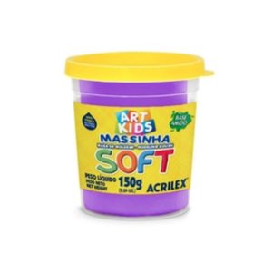 Massa De Modelar 150g Violeta Soft Acrilex