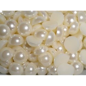 Meia Pérola 8mm Champagne c/ 100g (800 Un)