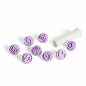 Mini Carimbo Culinário Amor C/8 Unidades FestPlastik