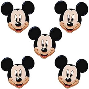 Mini Carinha Mickey C/ 6 Un 2439 Piffer