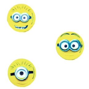 Mini Carinha Os Minions C/ 5 Un R07942 PIFFER