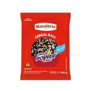 Mini Cereal Crocante Mesclado Choco Power Ball 500g  Mavalério