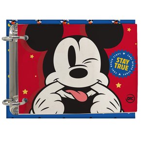 Mini Fichário Argolado 80fls Mickey Mouse DAC