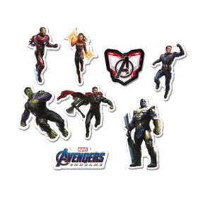 Mini Personagem Decoração Os Vingadores Regina Pacote com 50 Unidades