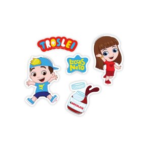 Mini Personagens Luccas Neto Impresso C/50 Unidades Regina