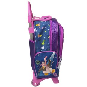 Mochila Com Rodas Com Capuz Gato Galáctico GG3532K Clio - Welban